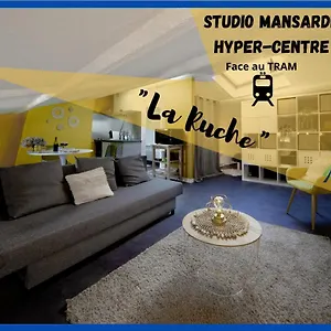  Appartement #studio La Ruche#mansardé/ Hyper-centre/face Au Tram France